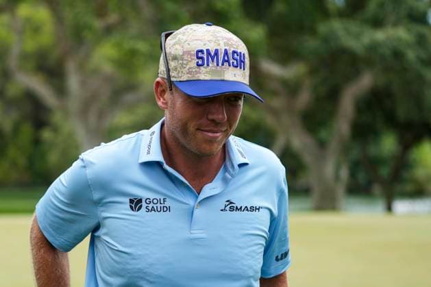 July 12, 2025, Cadiz, Cadiz, SPAIN: Talor Gooch of Smash team looks on during day two of the LIV Golf Andalucia at Golf Club Royal of Valderrama on July 12, 2025 in Cadiz, Spain. Cadiz SPAIN - ZUMAa181 20250712_zaa_a181_091 Copyright: xJoaquinxCorcherox