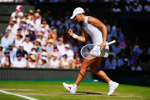 Iga Swiatek during the Ladies Singles Final Wimbledon Tennis Championships, Day 13, The All England Lawn Tennis and Croquet Club, London, UK - 12 Jul 2025London The All England Lawn Tennis and United Kingdom  Copyright: xJavierxGarcia Shutterstockx 15392293as