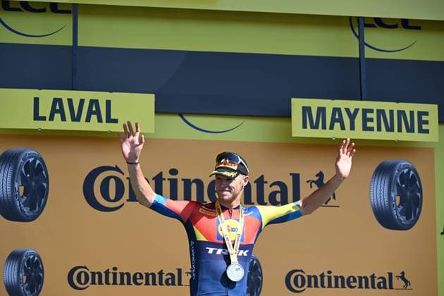 12-07-2025 Tour De France; Tappa 08 Saint Meen Le Grand - Laval; 2025, Lidl - Trek; Milan, Jonathan; Laval; 