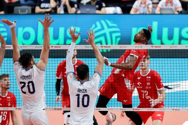 OLSZTYN 12.07.2025 SIATKOWKA MIEDZYNARODOWY MECZ TOWARZYSKI POLSKA - IRAN - - - FRIENDLY INTERNATIONAL VOLLEYBALL MATCH: POLAND - IRAN NZ YOUSEF KAZEMI POSHTPARI AMIN ESMAEILNEZHAD WILFREDO LEON FOT. MACIEJ GILEWSKI 400mm.pl NEWSPIX.PL --- newspix.pl 