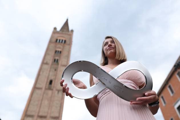 Sport Bilder des Tages The 8th stage of the Giro d™Italia Women, from ForlÃ¬ to Imola (Autodromo Enzo e Dino Ferrari), Italy Sunday, July 13, 2025. - cycling .  Copyright: xAlessandroxGarofalo LaPressex