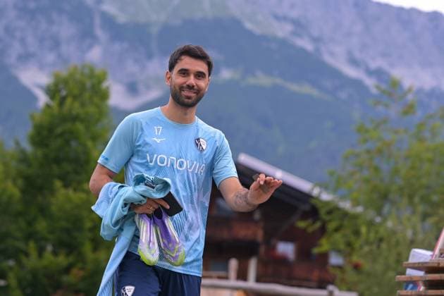13.07.2025, Fussball, Saison 2025 2026, 2. Bundesliga, Vorbereitung, Sommertrainingslager des VfL Bochum in Scheffau am Wilden Kaiser, Tag 2, Gerrit Holtmann (VfL Bochum 1848) xRHR-FOTO YYx