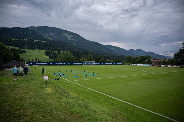 13.07.2025, Fussball, Saison 2025 2026, 2. Bundesliga, Vorbereitung, Sommertrainingslager des VfL Bochum in Scheffau am Wilden Kaiser, Tag 2, Übersicht Trainingseinheit, xRHR-FOTO YYx