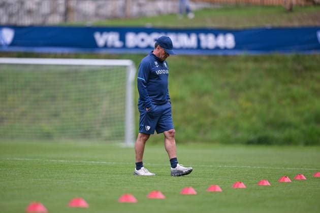 13.07.2025, Fussball, Saison 2025 2026, 2. Bundesliga, Vorbereitung, Sommertrainingslager des VfL Bochum in Scheffau am Wilden Kaiser, Tag 2, Trainer Dieter Hecking (VfL Bochum 1848) xRHR-FOTO YYx