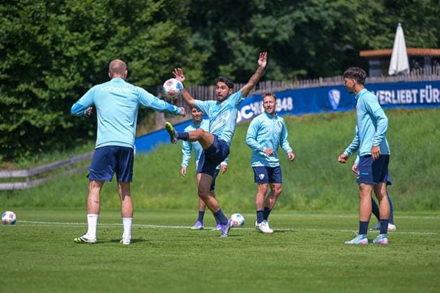 13.07.2025, Fussball, Saison 2025 2026, 2. Bundesliga, Vorbereitung, Sommertrainingslager des VfL Bochum in Scheffau am Wilden Kaiser, Tag 2, Gerrit Holtmann (VfL Bochum 1848) xRHR-FOTO YYx