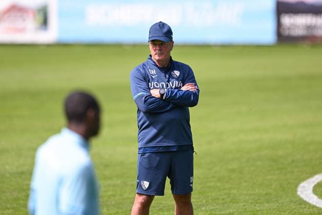 13.07.2025, Fussball, Saison 2025 2026, 2. Bundesliga, Vorbereitung, Sommertrainingslager des VfL Bochum in Scheffau am Wilden Kaiser, Tag 2, Trainer Dieter Hecking (VfL Bochum 1848) xRHR-FOTO YYx