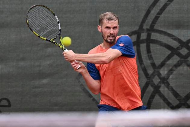 Oscar Otte GER 13.07.2025 Tennis 1. Bundesliga Herren, TC Bredeney vs TK BW Aachen, Tennis Club Bredeney, Essen,