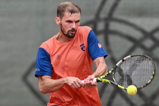 Oscar Otte GER 13.07.2025 Tennis 1. Bundesliga Herren, TC Bredeney vs TK BW Aachen, Tennis Club Bredeney, Essen,