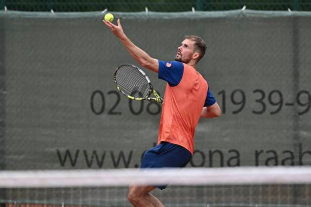 Oscar Otte GER 13.07.2025 Tennis 1. Bundesliga Herren, TC Bredeney vs TK BW Aachen, Tennis Club Bredeney, Essen,