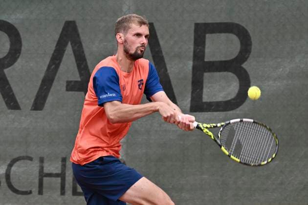 Oscar Otte GER 13.07.2025 Tennis 1. Bundesliga Herren, TC Bredeney vs TK BW Aachen, Tennis Club Bredeney, Essen,