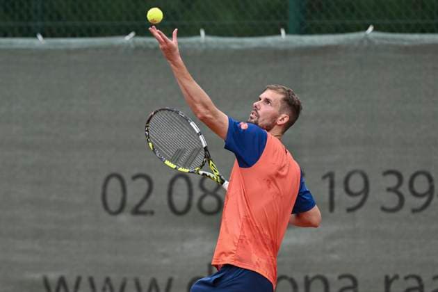 Oscar Otte GER 13.07.2025 Tennis 1. Bundesliga Herren, TC Bredeney vs TK BW Aachen, Tennis Club Bredeney, Essen,