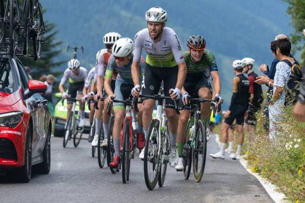 CYCLING - Tour of Austria 2025 FELDKIRCH,AUSTRIA,13.JUL.25 - CYCLING - Tour of Austria, stage 5, Feldkirch - Feldkirch. Image shows Zak Coleman (GBR Voster ATS Team).  GEPAxpictures xOliverxLerch