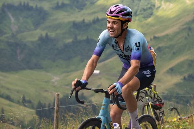 CYCLING - Tour of Austria 2025 FELDKIRCH,AUSTRIA,13.JUL.25 - CYCLING - Tour of Austria, stage 5, Feldkirch - Feldkirch. Image shows Kevin Inkelaar (NED Unibet Tietema Rockets).  GEPAxpictures xOliverxLerch