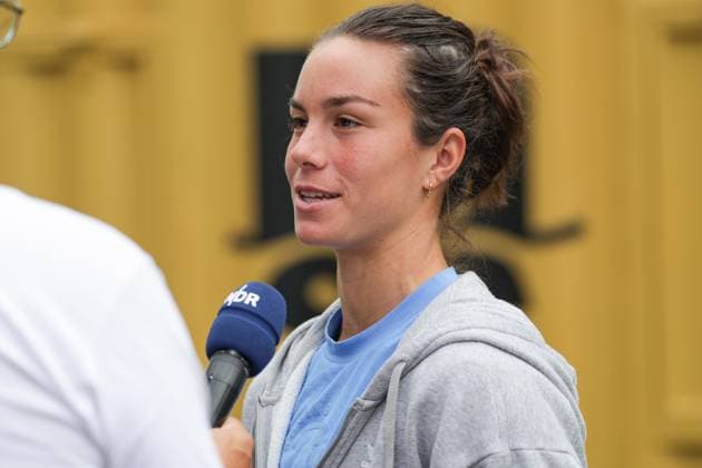 GER, Hamburg, xFSx, ATP250 Frauen-Tennistunier , MSC Hamburg Ladies Open Auslosung 2025, 13.07.2025 v.l., Lois Boisson (FRA) Copyright: HMBxMedia FernandoxSoares