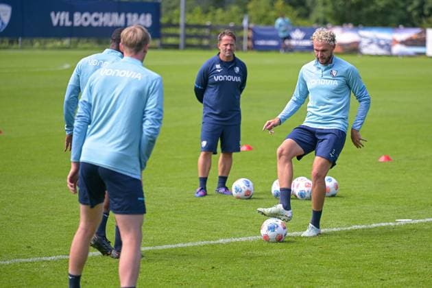 13.07.2025, Fussball, Saison 2025 2026, 2. Bundesliga, Vorbereitung, Sommertrainingslager des VfL Bochum in Scheffau am Wilden Kaiser, Tag 2, Philipp Strompf (VfL Bochum 1848) xRHR-FOTO YYx