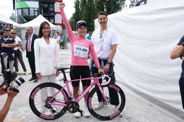 Longo Borghini Elisa after the 8th stage of the Giro d™Italia Women, from ForlÃ¬ to Imola (Autodromo Enzo e Dino Ferrari), Italy Sunday, July 13, 2025. - cycling .  Copyright: xAlessandroxGarofalo LaPressex