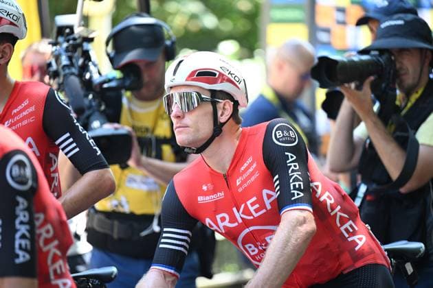 13-07-2025 Tour De France; Tappa 09 Chinon - Chateauroux; 2025, Arkea - Beb Hotel; Demare, Arnaud; Chinon; 
