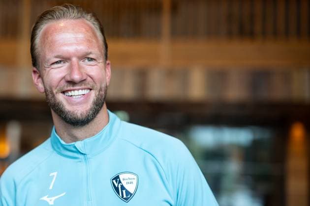 13.07.2025, Fussball, Saison 2025 2026, 2. Bundesliga, Vorbereitung, Sommertrainingslager des VfL Bochum in Scheffau am Wilden Kaiser, Interview mit Kevin Vogt (VfL Bochum 1848) xRHR-FOTO YYx