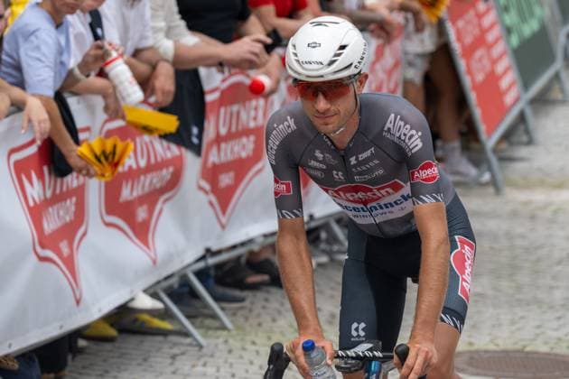 CYCLING - Tour of Austria 2025 FELDKIRCH,AUSTRIA,13.JUL.25 - CYCLING - Tour of Austria, stage 5, Feldkirch - Feldkirch. Image shows Luca Vergallito (ITA Alpecin-Deceuninck).  GEPAxpictures xOliverxLerch