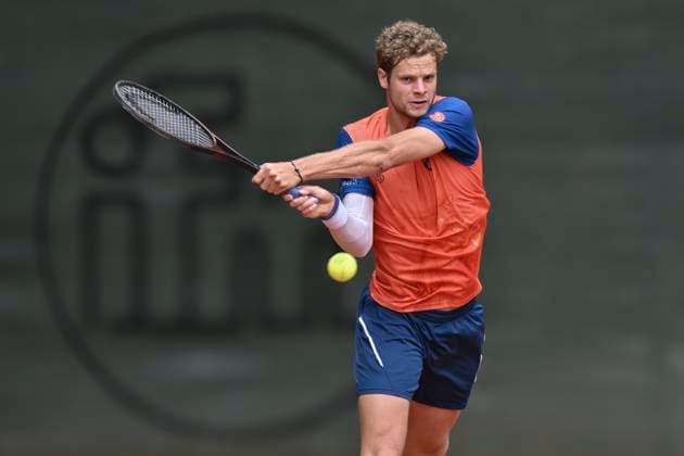 Yannick Hanfmann GER 13.07.2025 Tennis 1. Bundesliga Herren, TC Bredeney vs TK BW Aachen, Tennis Club Bredeney, Essen,