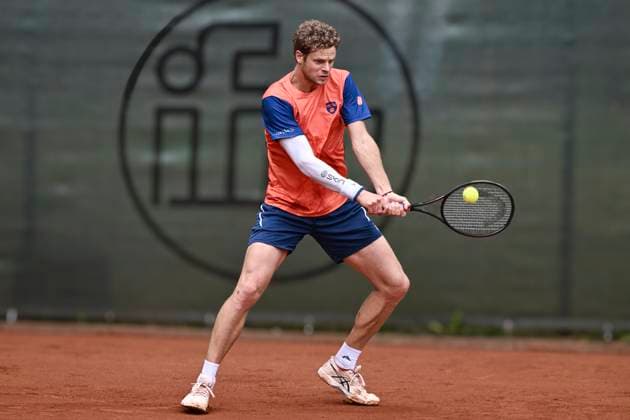 Yannick Hanfmann GER 13.07.2025 Tennis 1. Bundesliga Herren, TC Bredeney vs TK BW Aachen, Tennis Club Bredeney, Essen,