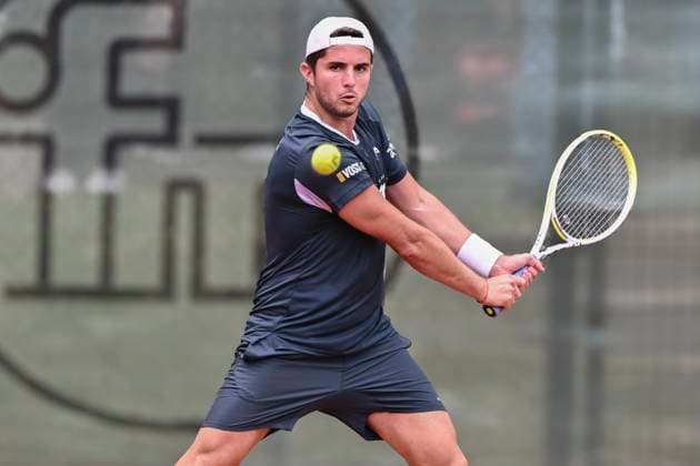 Santiago Fa Rodriguez Taverna ARG 13.07.2025 Tennis 1. Bundesliga Herren, TC Bredeney vs TK BW Aachen, Tennis Club Bredeney, Essen,