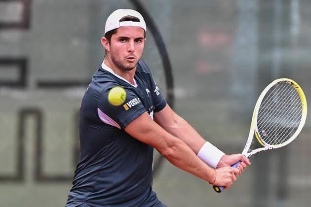 Santiago Fa Rodriguez Taverna ARG 13.07.2025 Tennis 1. Bundesliga Herren, TC Bredeney vs TK BW Aachen, Tennis Club Bredeney, Essen,