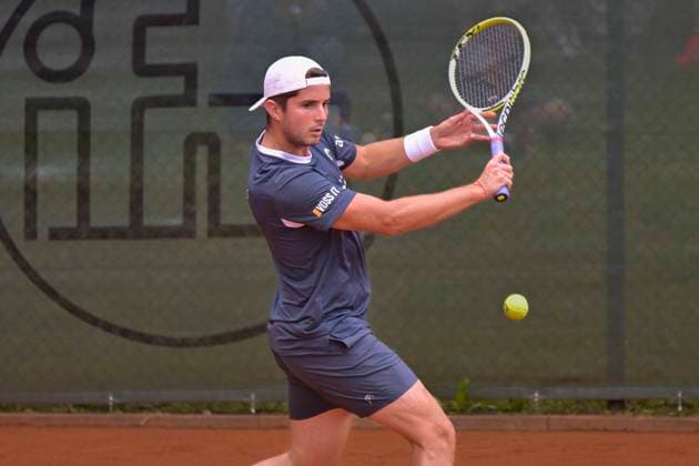 Santiago Fa Rodriguez Taverna ARG 13.07.2025 Tennis 1. Bundesliga Herren, TC Bredeney vs TK BW Aachen, Tennis Club Bredeney, Essen,