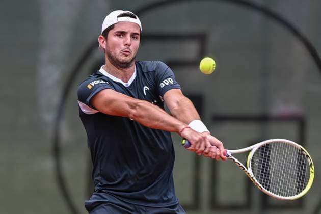 Santiago Fa Rodriguez Taverna ARG 13.07.2025 Tennis 1. Bundesliga Herren, TC Bredeney vs TK BW Aachen, Tennis Club Bredeney, Essen,