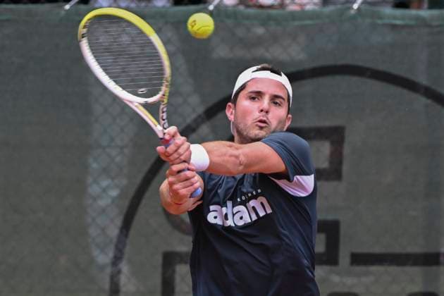 Santiago Fa Rodriguez Taverna ARG 13.07.2025 Tennis 1. Bundesliga Herren, TC Bredeney vs TK BW Aachen, Tennis Club Bredeney, Essen,