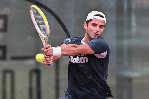 Santiago Fa Rodriguez Taverna ARG 13.07.2025 Tennis 1. Bundesliga Herren, TC Bredeney vs TK BW Aachen, Tennis Club Bredeney, Essen,