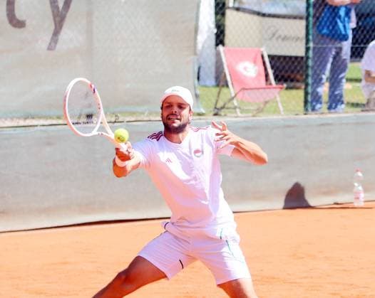 Gregoire BARRERE (Koeln), He-Tennis Bundesliga, TC Grosshesselohe vs Koelner HTC. 13.07.25, Pullach, 3. Spieltag Copyright: WolfgangxFehrmann