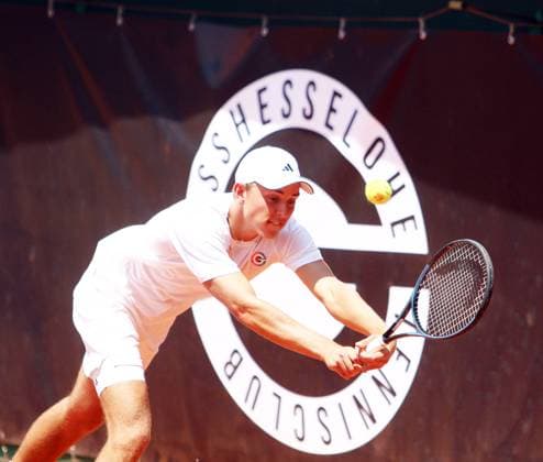 Justin ENGEL (Grosshesselohe), He-Tennis Bundesliga, TC Grosshesselohe vs Koelner HTC. 13.07.25, Pullach, 3. Spieltag Copyright: WolfgangxFehrmann