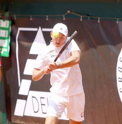 Justin ENGEL (Grosshesselohe), He-Tennis Bundesliga, TC Grosshesselohe vs Koelner HTC. 13.07.25, Pullach, 3. Spieltag Copyright: WolfgangxFehrmann