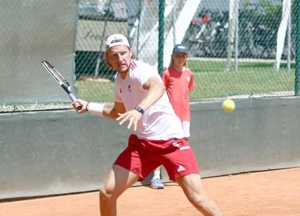Jacopo BERRETINI (Koeln), He-Tennis Bundesliga, TC Grosshesselohe vs Koelner HTC. 13.07.25, Pullach, 3. Spieltag Copyright: WolfgangxFehrmann