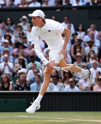 Jannik Sinner during the Gentlemen s Singles final Wimbledon Tennis Championships, Day 14, The All England Lawn Tennis and Croquet Club, London, UK - 13 Jul 2025London The All England Lawn Tennis and United Kingdom  Copyright: xEllaxLing Shutterstockx 15392298d