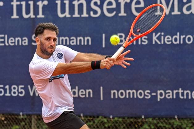 Tennis - 2. Bundesliga - Wiesbadener THC - TLZ Espenhain - 13.07.25, Casanova, Hernan (ARG Espenhain), -