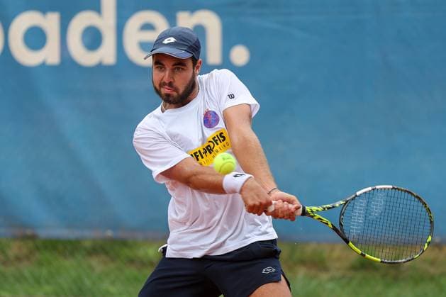Tennis - 2. Bundesliga - Wiesbadener THC - TLZ Espenhain - 13.07.25, Popovic, Stefan (SRB WTHC), -