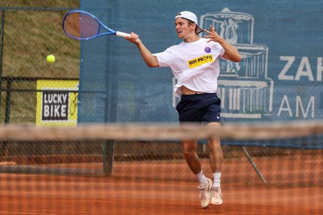 Tennis - 2. Bundesliga - Wiesbadener THC - TLZ Espenhain - 13.07.25, Welte, Milan (GER WTHC), -