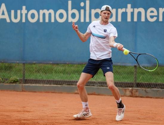 Tennis - 2. Bundesliga - Wiesbadener THC - TLZ Espenhain - 13.07.25, Brouwer, Gijs (NED Espenhain), -
