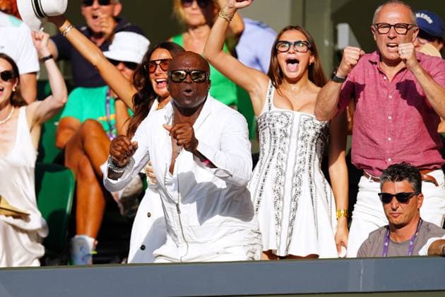 Sport Bilder des Tages Seal reacts as Jannik Sinner wins the third set during the Gentlemen s Singles final Wimbledon Tennis Championships, Day 14, The All England Lawn Tennis and Croquet Club, London, UK - 13 Jul 2025London The All England Lawn Tennis and United Kingdom  Copyright: xJavierxGarcia Shutterstockx 15392297fw
