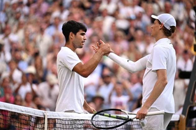 2025 Wimbledon Mens Singles Final Jannik Sinner (ITA) vs. Carlos Alcaraz (ESP) Winner : Jannik Sinner (ITA) Chair Umpire for Ladies Single Final Miriam Bley (GER)