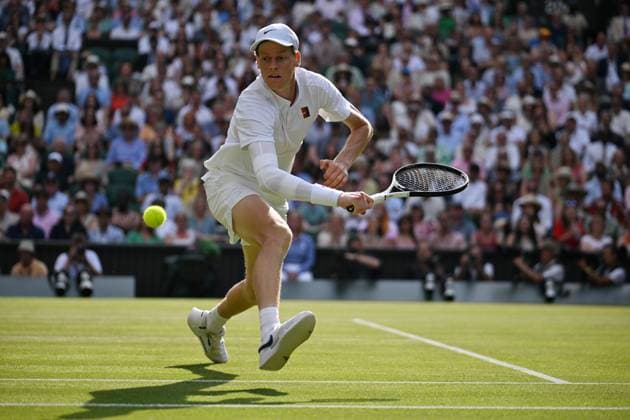 2025 Wimbledon Mens Singles Final Jannik Sinner (ITA) vs. Carlos Alcaraz (ESP) Winner : Jannik Sinner (ITA)