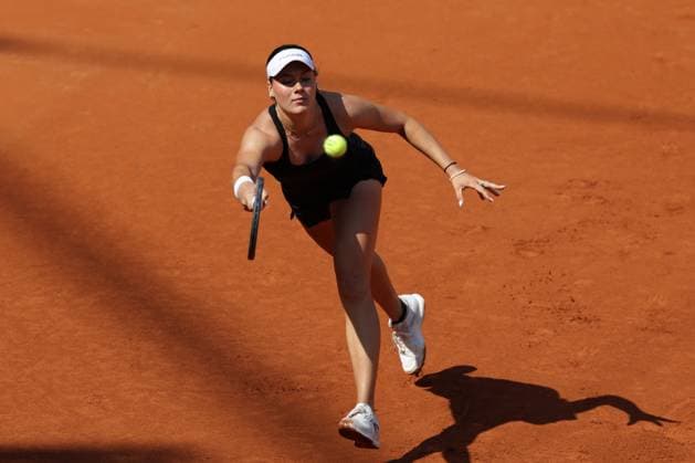 GER, Hamburg, xFSx, ATP250 Frauen-Tennistunier , MSC Hamburg Ladies Open 2025 , 2. Qualifikationsrunde , 14.07.2025 v.l., Anna Petkovic (GER) spiel eine Vorhand Copyright: HMBxMedia FernandoxSoares