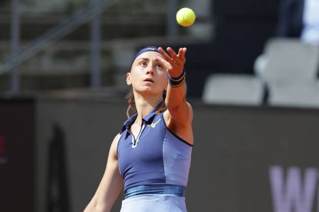 GER, Hamburg, xFSx, ATP250 Frauen-Tennistunier , MSC Hamburg Ladies Open 2025 , 2. Qualifikationsrunde , 14.07.2025 v.l., Aleksandra Krunik (SRB) macht einen Aufschlag Copyright: HMBxMedia FernandoxSoares