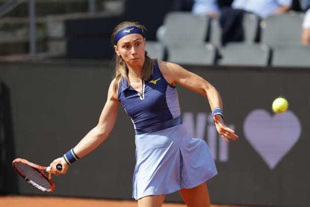GER, Hamburg, xFSx, ATP250 Frauen-Tennistunier , MSC Hamburg Ladies Open 2025 , 2. Qualifikationsrunde , 14.07.2025 v.l., Aleksandra Krunik (SRB) spiel eine Vorhand Copyright: HMBxMedia FernandoxSoares