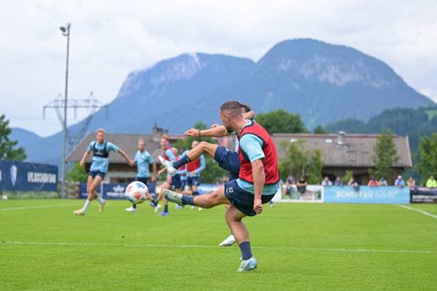 14.07.2025, Fussball, Saison 2025 2026, 2. Bundesliga, Vorbereitung, Sommertrainingslager des VfL Bochum in Scheffau am Wilden Kaiser, Maximilian Wittek (VfL Bochum 1848) xRHR-FOTO YYx