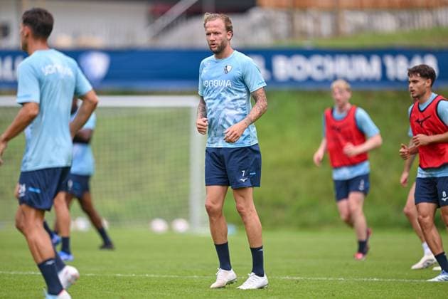 14.07.2025, Fussball, Saison 2025 2026, 2. Bundesliga, Vorbereitung, Sommertrainingslager des VfL Bochum in Scheffau am Wilden Kaiser, Kevin Vogt (VfL Bochum 1848) xRHR-FOTO YYx