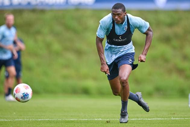 14.07.2025, Fussball, Saison 2025 2026, 2. Bundesliga, Vorbereitung, Sommertrainingslager des VfL Bochum in Scheffau am Wilden Kaiser, Mathis Clairicia (VfL Bochum 1848) xRHR-FOTO YYx
