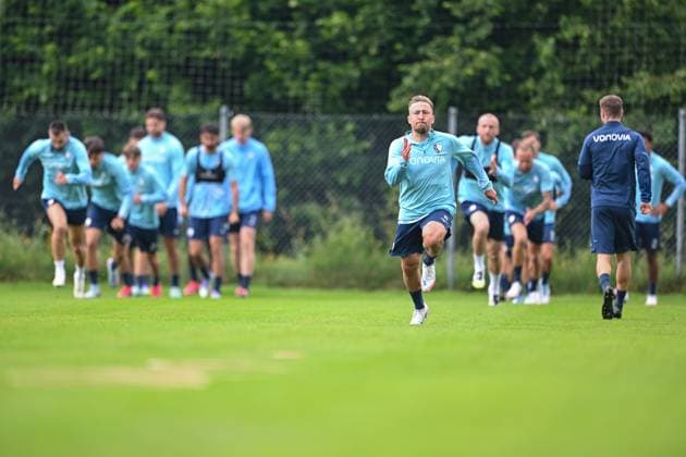 14.07.2025, Fussball, Saison 2025 2026, 2. Bundesliga, Vorbereitung, Sommertrainingslager des VfL Bochum in Scheffau am Wilden Kaiser, Felix Passlack (VfL Bochum 1848) xRHR-FOTO YYx